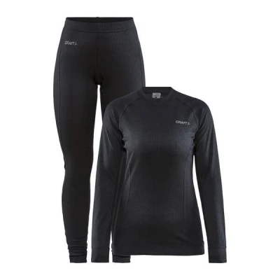 Craft CORE Dry Baselayer W 1909706 dámský set POUZE S - černá (VÝPRODEJ) Craft CORE Dry Baselayer W 1909706 dámský set POUZE S - černá (VÝPRODEJ)