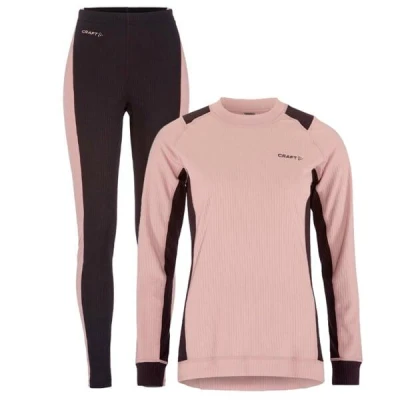 Craft CORE Dry Baselayer W 1909706 dámský set - růžová (726499)