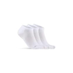 Craft CORE Dry Footies 3-pack 1910638 ponožky - bílá (900000) POUZE 40-42 (VÝPRODEJ)
