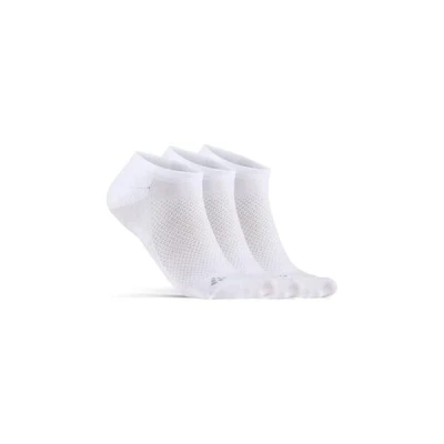 Craft CORE Dry Footies 3-pack 1910638 ponožky - bílá (900000)