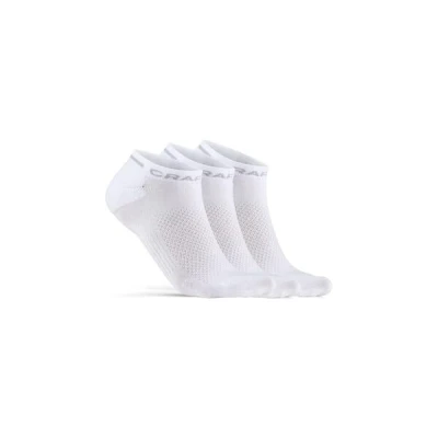 Craft CORE Dry Shaftless 3-pack 1910639 ponožky - bílá 900000(1000)