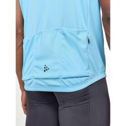 Craft CORE Endur Logo 1913167 pánský cyklodres POUZE L - černá červené rukávy (VÝPRODEJ)