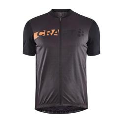 Craft CORE Endur Logo 1913167 pánský cyklodres POUZE XL - černá - šedé rukávy (VÝPRODEJ)