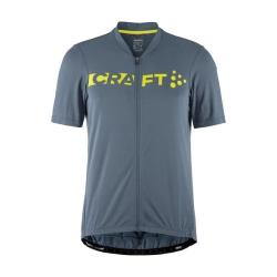 Craft CORE Endur Logo 1913167 pánský cyklodres POUZE XL - černá - šedé rukávy (VÝPRODEJ)