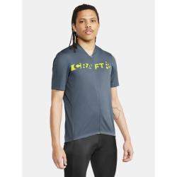 Craft CORE Endur Logo 1913167 pánský cyklodres POUZE XL - černá - šedé rukávy (VÝPRODEJ)