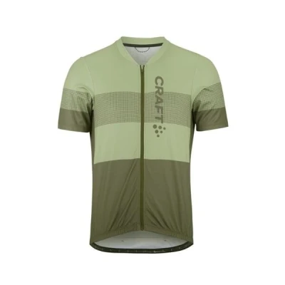 Craft CORE Endur Logo 1913167 pánsky cyklistický dres - zelená (680635)