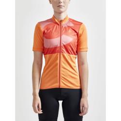 Craft CORE Endur Logo W 1910562 dámský cyklodres - oranžová (579573)
