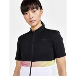 Craft CORE Endur W 1910561 dámský cyklodres - černá s bílou (999900)