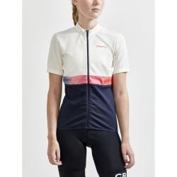 Craft CORE Endur W 1910561 dámský cyklodres - bílo-šedá s tm. modrou (904396)