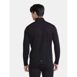 Craft CORE Essence Bi-blend Half Zip LS 1913742 pánské triko - černá (999000)