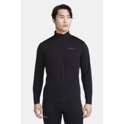 Craft CORE Essence Bi-blend Half Zip LS 1913742 pánské triko - černá (999000)