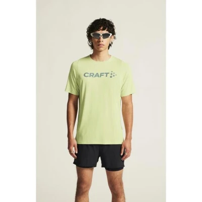 CRAFT CORE Essence Bi-blend SS 1913205 pánské triko - žlutá (507000) POUZE M (VÝPRODEJ)