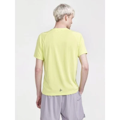 CRAFT CORE Essence Bi-blend SS 1913205 pánské triko - žlutá (507000) POUZE M (VÝPRODEJ)