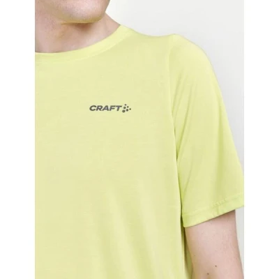 CRAFT CORE Essence Bi-blend SS 1913205 pánské triko - žlutá (509000)