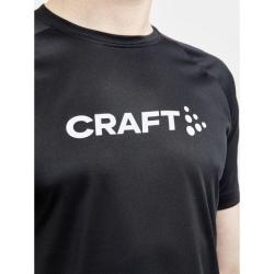 Craft CORE Essence Logo 1911786 pánské triko - černá (999000) POUZE M (VÝPRODEJ)