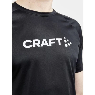 Craft CORE Essence Logo 1911786 pánské triko - černá (999000) POUZE XXL (VÝPRODEJ)