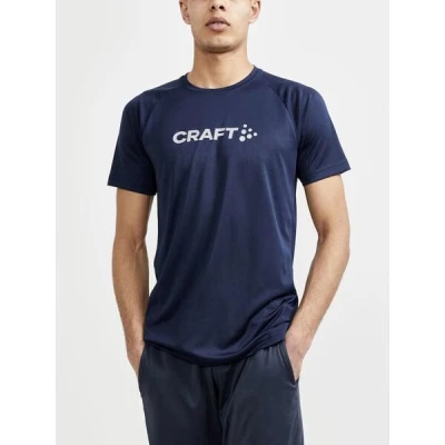 Craft CORE Essence Logo 1911786 pánské triko - modrá (396000) POUZE XL (VÝPRODEJ)