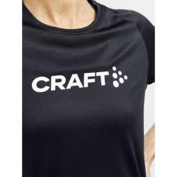 Craft CORE Essence Logo W 1911785 dámské triko - černá (999000(9990))