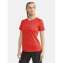 CRAFT CORE Essence Logo W 1911785 dámské triko - červená (484000)
