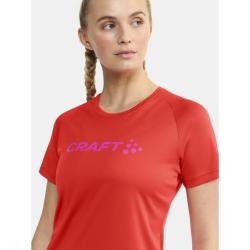 CRAFT CORE Essence Logo W 1911785 dámské triko - červená (484000)