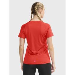 CRAFT CORE Essence Logo W 1911785 dámské triko - červená (484000)