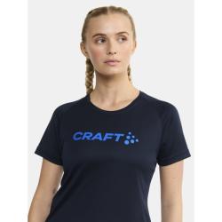 Craft CORE Essence Logo W 1911785 dámské triko - modrá (396359)