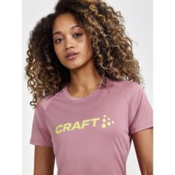 Craft CORE Essence Logo W 1911785 dámské triko - růžová (743000)