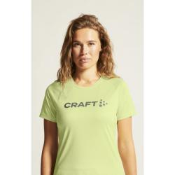 Craft CORE Essence Logo W 1911785 dámské triko - zelená (507000)