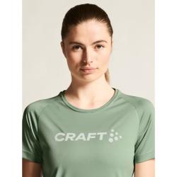 Craft CORE Essence Logo W 1911785 dámské triko - zelená (6300)