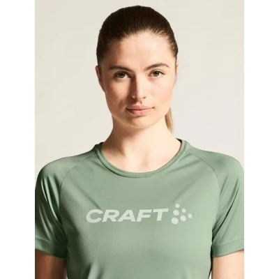 Craft CORE Essence Logo W 1911785 dámské triko - zelená (6300)