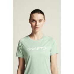 CRAFT CORE Essence Logo W 1911785 dámské triko - zelená (602000)