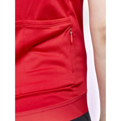 Craft CORE Essence Regular W 1913164 dámský cyklodres POUZE XXL - červená (VÝPRODEJ)