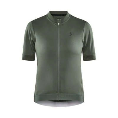 Craft CORE Essence Regular W 1913164 dámský cyklodres - zelená (687000)