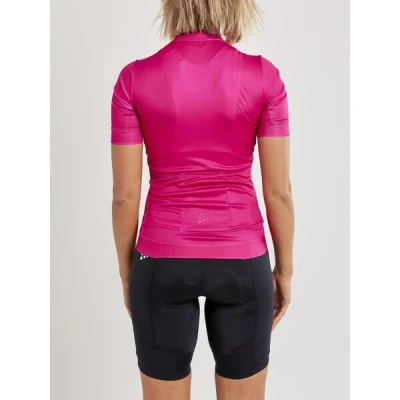 Craft CORE Essence Tight W 1907133 dámský cyklodres - růžová (738000)