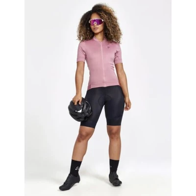 Craft CORE Essence Tight W 1907133 dámský cyklodres - růžová (743000)