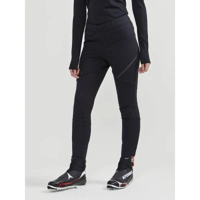 Craft CORE Glide Wind Tights W 1909568 dámské kalhoty - černá (999000) POUZE XS (VÝPRODEJ)