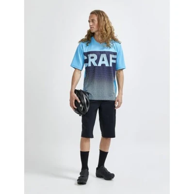 Craft CORE Offroad XT 1910573 cyklodres POUZE S - modrá s fialovou (VÝPRODEJ)