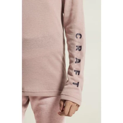 Craft CORE Warm Baselayer 1909712 Junior set POUZE 98 - černá (VÝPRODEJ)