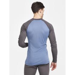 Craft CORE Warm Baselayer LS 1912532 pánské triko - šedá (985362)