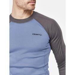 Craft CORE Warm Baselayer LS 1912532 pánské triko - šedá (985362)