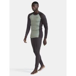 Craft CORE Warm Baselayer LS 1912532 pánské triko - šedá (992626)