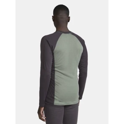 Craft CORE Warm Baselayer LS 1912532 pánské triko - šedá (992626)