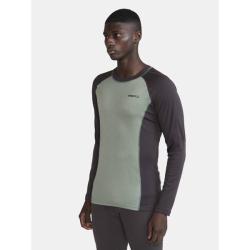 Craft CORE Warm Baselayer LS 1912532 pánské triko - šedá (992626)