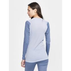 Craft CORE Warm Baselayer LS W 1912534 dámské triko - modrá (362909)