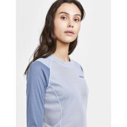Craft CORE Warm Baselayer LS W 1912534 dámské triko - modrá (362909)