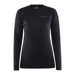 Craft CORE Warm Baselayer LS W 1912534 dámské triko - černá (999000)