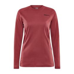 Craft CORE Warm Baselayer LS W dámské triko - červená (421000) Craft CORE Warm Baselayer LS W dámské triko - červená (421000)