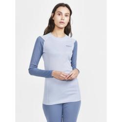Craft CORE Warm Baselayer LS W 1912534 dámské triko - modrá (362909)