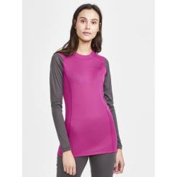 Craft CORE Warm Baselayer LS W 1912534 dámské triko - růžová (486985)