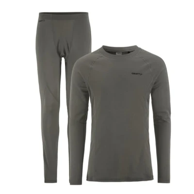 Craft CORE Warm Baselayer 1909709 pánský set - šedá (985000)